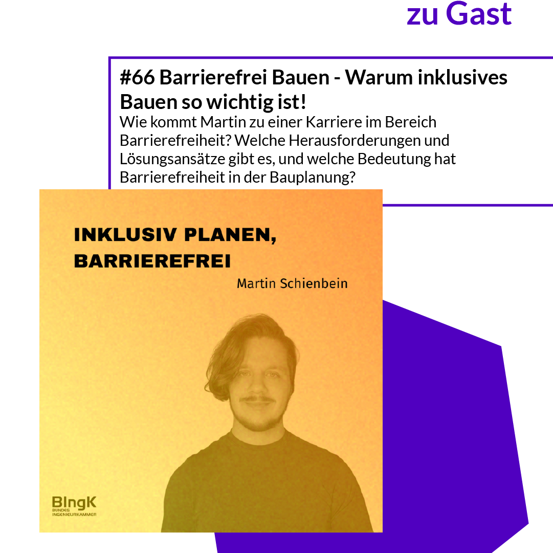 Podcast „Baustelle Bauwesen“ – Barrierefrei Bauen